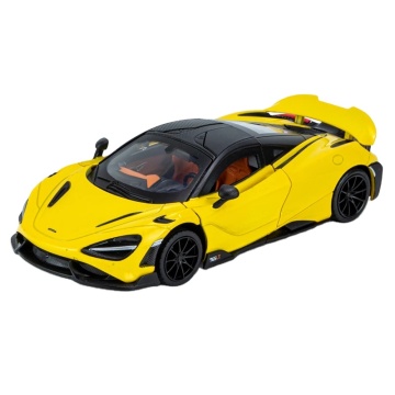 1/24 Scale McLaren 765LT Supersport Diecast Model with Sound, Light, and Opening Doors