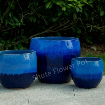 Pot Loji Luaran Blue Wholesale Blue