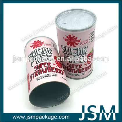 OEM moisture-proof food paper canister for oats