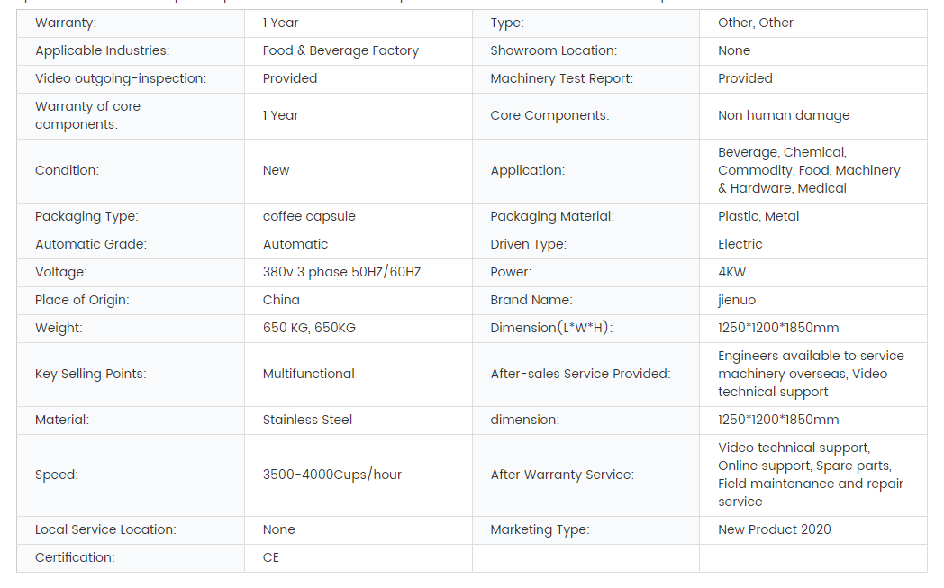JENOR Quality Certification 2020