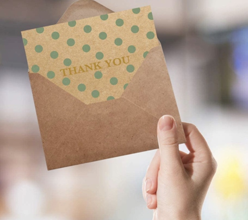 Customized thank you cards, conveying sincere gratitude with paper--Customized thank you card printing services set off another trend in the industry