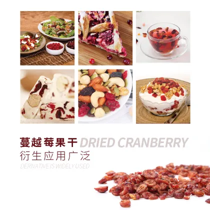 Sugar Dried Cranberries - No added cane sugar