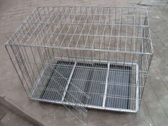 Welded color coated pet cage