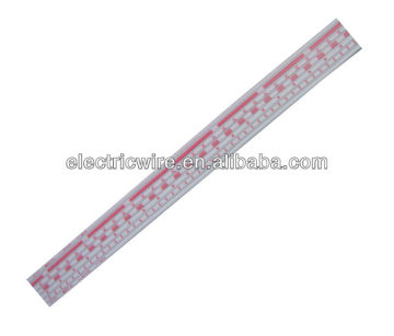 China factory wholesale ul2468 26AWG flat wire multi cores red white