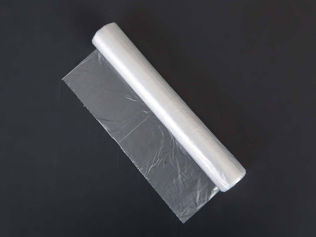 12" X 20" Produce Polyethylene Bags on a Roll, Food Storage Clear Bags