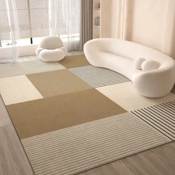 3D Printed Polyester Area Rugs for Living Room