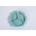 4pcs silicone toddlers dinnerware set