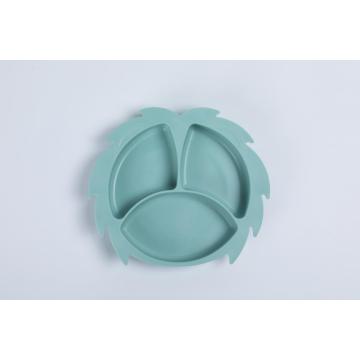 4pcs silicone toddlers dinnerware set