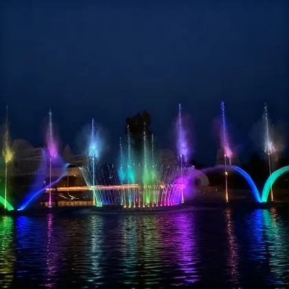 Musical Fountain for Lakes Ponds