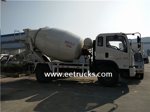 Foton 5 cbm kai loading locrete mix mix