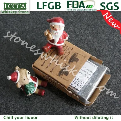 High quality chilled whisky granite ice cube stone
