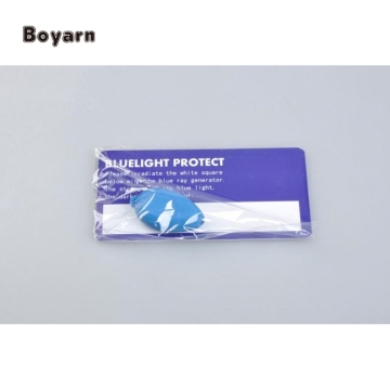 Boyarn Anti-Blue Light Testing Card Set