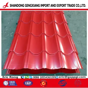 Color Coated Corruguated Aluminum Roofing Steel Sheet TDC51D
