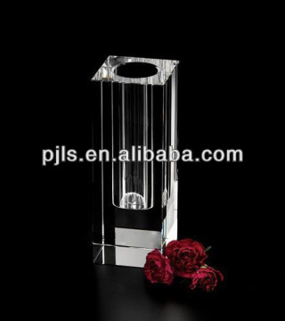 clear crystal vase, flower vase decoration