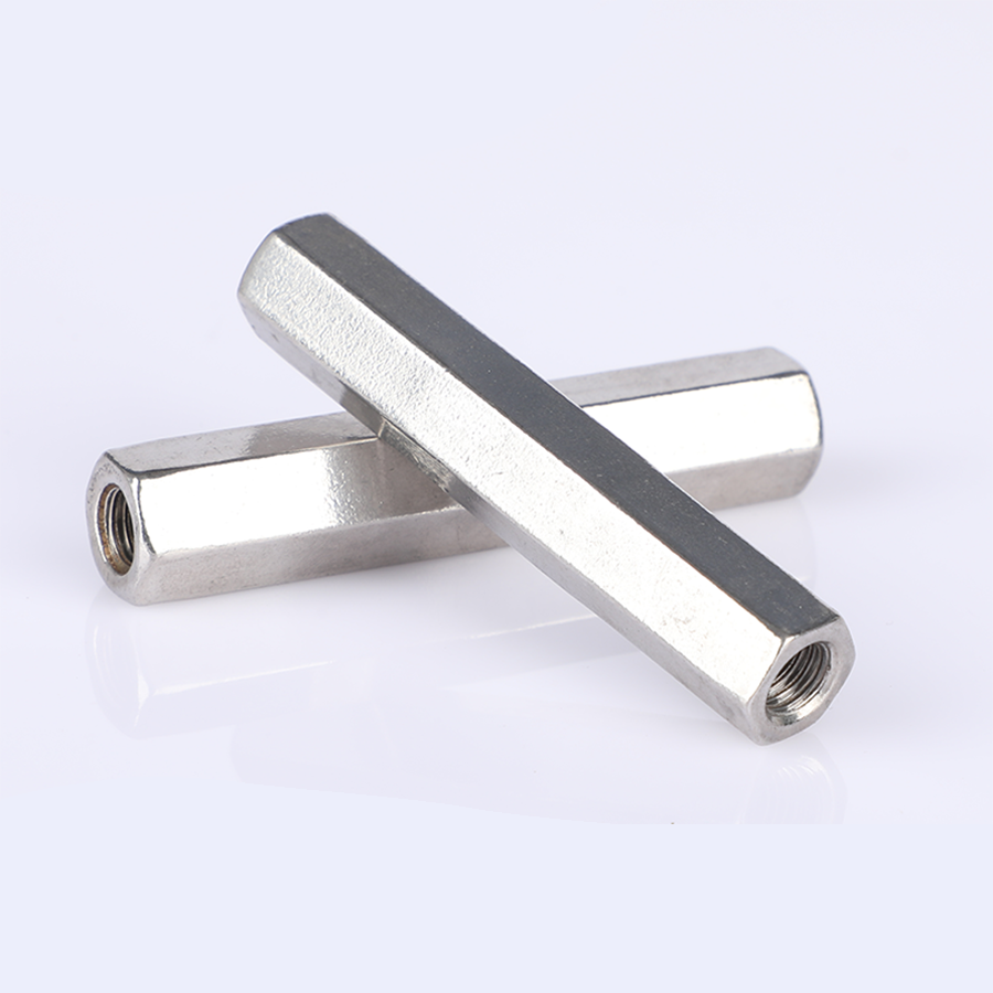 Stainless steel extension nut M8 (4)