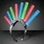 Light Up Multicolored LED Foam Mohawk Headband