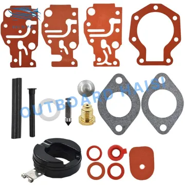 Carburetor Repair and Rebuild Kit for Johnson and Evinrude Outboard Motors (6-20HP)
