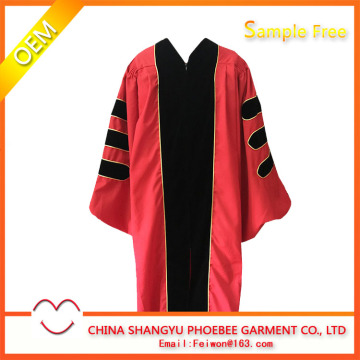 Wholesale Style -B Hot Sell PHD Graduation Gown