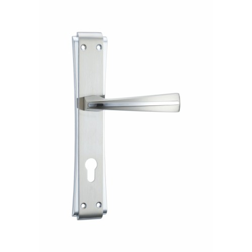 Long lasting plate aluminum door handle