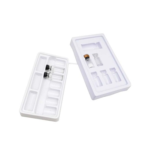 OEM Disposable PET Plastic Blister Tray Vial Packaging