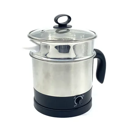 1.5L Non-Stick Electric Noodle Cooking Pot - Mini Multi-Function Electric Cooker