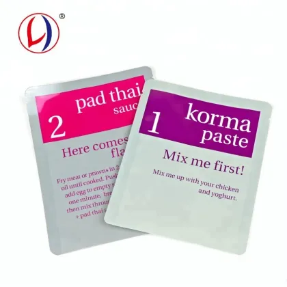Sauce Packaging with Tear Notch: Condiment Packets