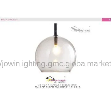 Clear Glass Light Hanging Lamp