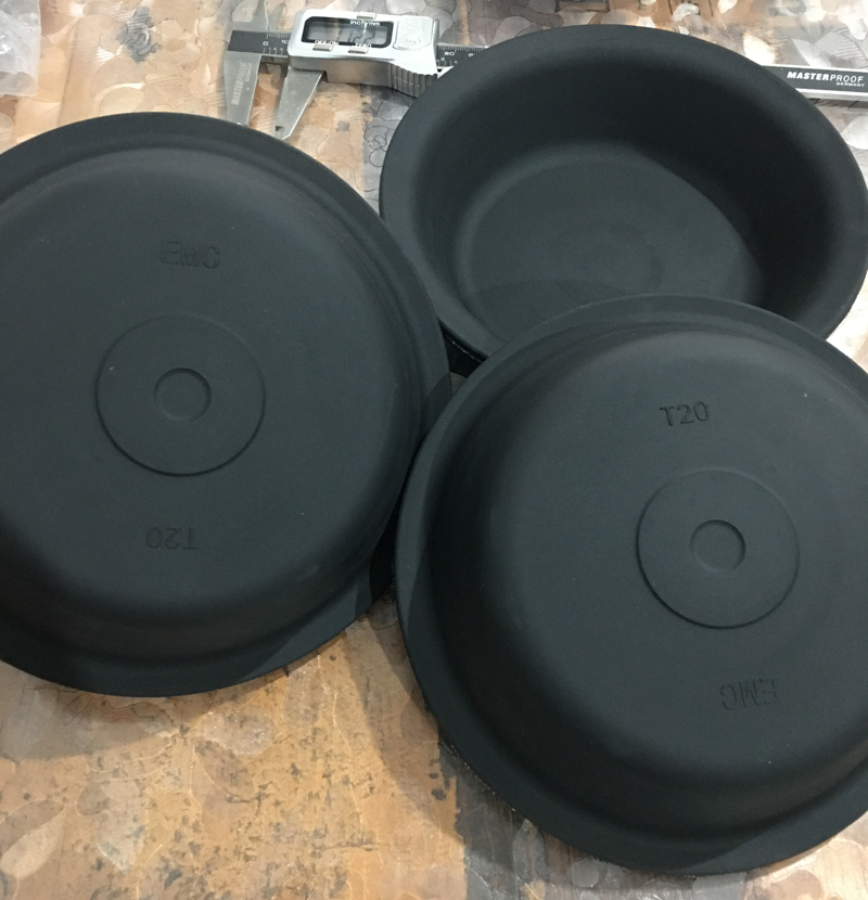 Blended Rubber Air Brake Diaphragms