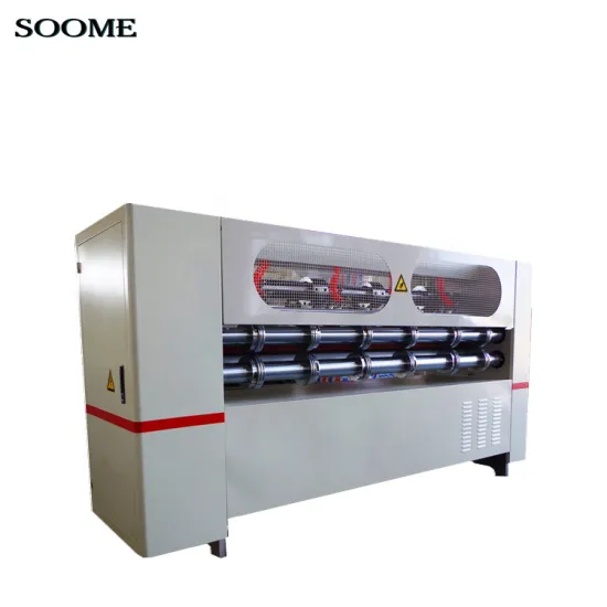 Thin Knife Slitter Scorer Machine for Corrugated Cardboard Making