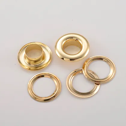 Hot Sale Fashion Rivets: Double Cap Garment Eyelets, Strap Eyelets, and 4mm Rivets