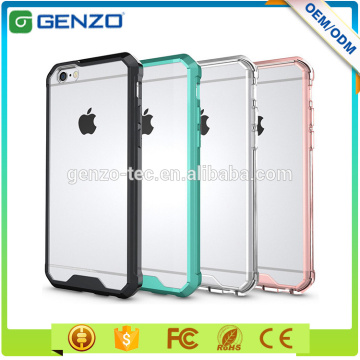 Wholesale ODM logo fashion TPU+PC air hybrid cell phone case for iphone 7