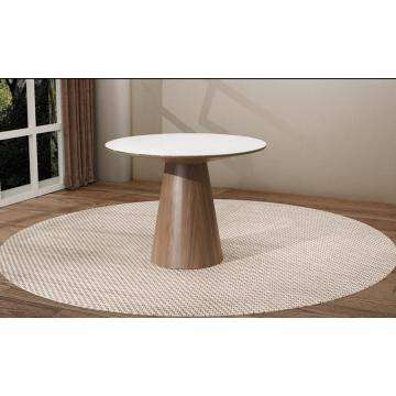 Elegant Round Wood Dining Table for Modern Homes