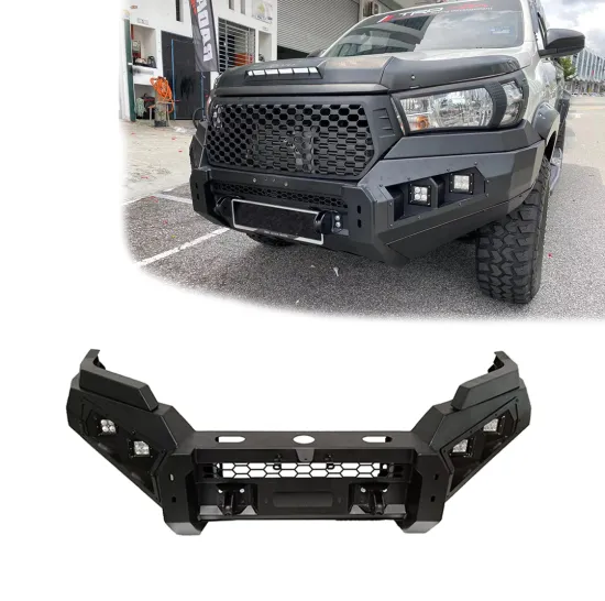 Hot Sale 4X4 Steel Front Bumper Bull Bar for Toyota Hilux Revo Rocco 2018+