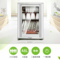 220V Stainless Steel Household Disinfection Cabinet Mini Wall Mounted Single Door Table Top Chopsticks and Cupboard