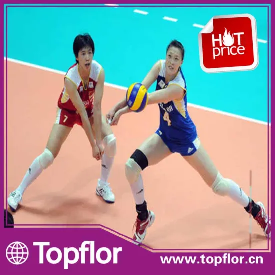 International competition Volleyball Portable PVC Flooring Floor Covering