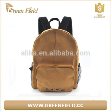 Wholesale waterproof brown paper kraft paper backpack