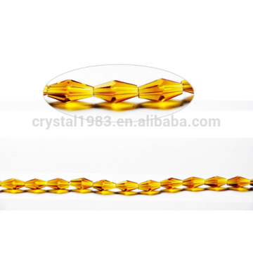 2016 New wholesale Faceted Rondelle Loose Crystal Beads Wedding Dresses Beads