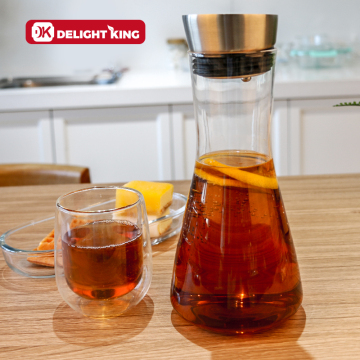 Borosilicate Glass Water Beverage Carafe