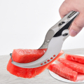 Melone-Wassermelonenschneider aus Edelstahl-Obstschneider