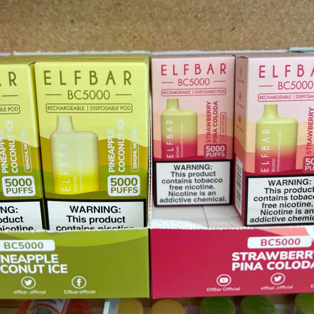 ELF BAR 5000 Puffs Rokok Elektronik sekali pakai