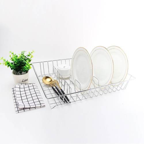 Durable 304 Stainless Steel Kitchen Dish Drainer Rack