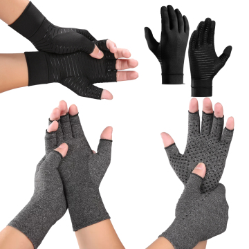 Hot Sale Compression Arthritis Gloves: Anti-Slip Polyester & Spandex Gloves for Pain Relief