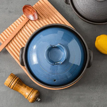 New Arrival Ceramic Casserole Dish with Lid - Ceramic Hot Pot Casserole Cookware Set