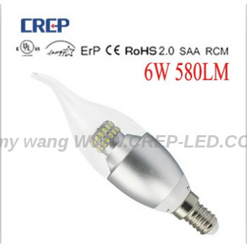 Hot sell SAA UL CUL listed 6W e12 bulb candelabra led
