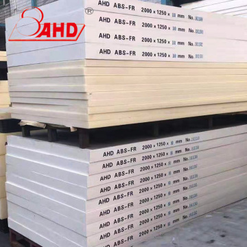 White Yellow Black 50mm abs plastic sheet plate