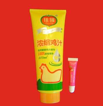 plastic tube with unique end