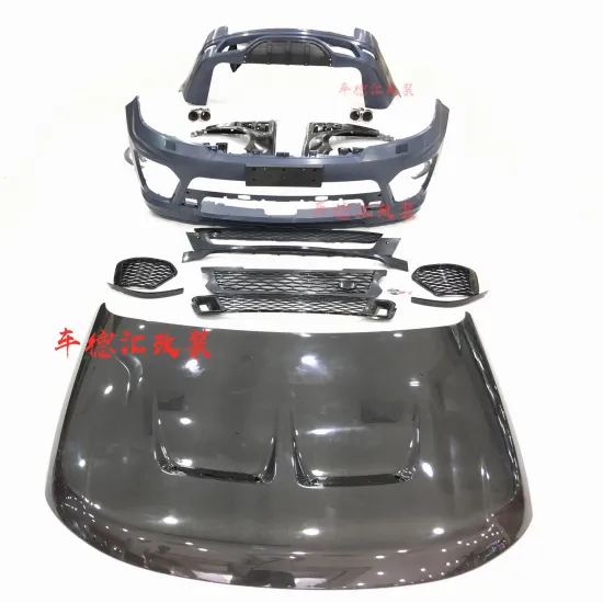 Land Rover Range Rover Sport SVR Accessories: Custom Bumpers and Quad Exhaust Systems for 14-19 Models