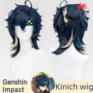 Genshin Impact Cosplay Kinich Tóc Giả