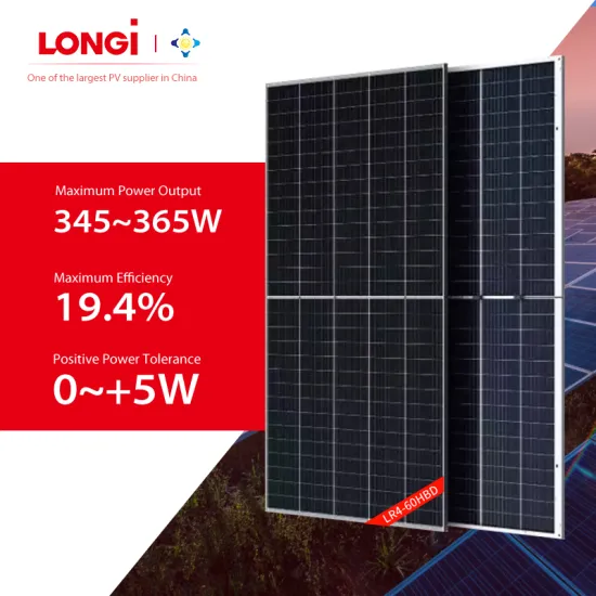 Longi Solar Panels LR4-60HBD: Flexible Solar Panel Systems in 345W, 350W, 355W, 360W, and 365W