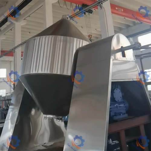 Bubuk pengering vakum putar kerucut ganda